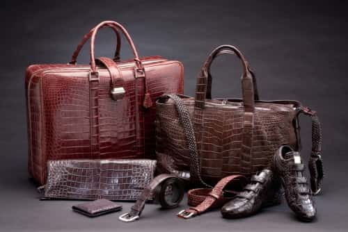 Leather handbags made by ABM Bags